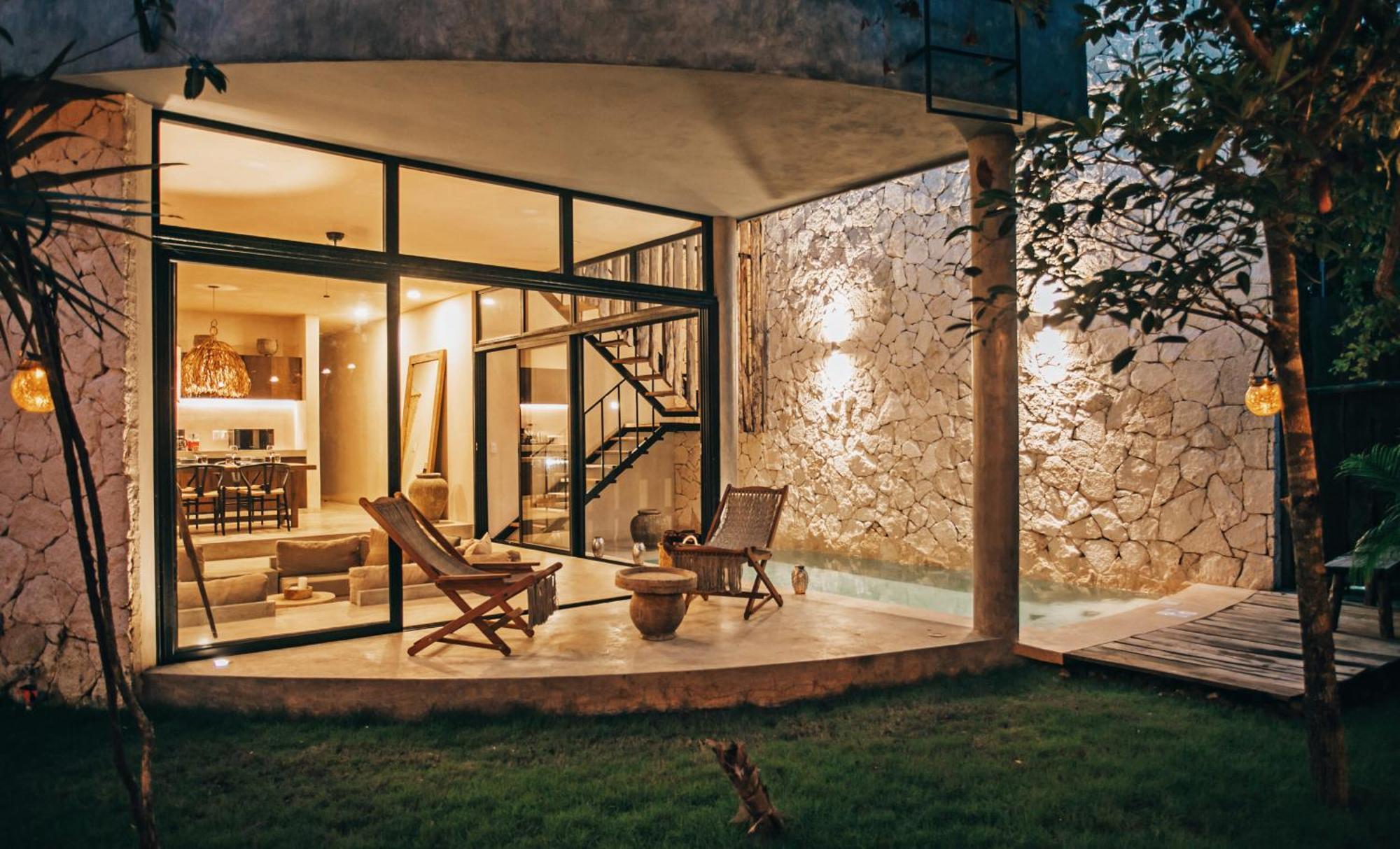 Jungle Boho Villa - Private Pool - Concierge 6B 툴룸 외부 사진