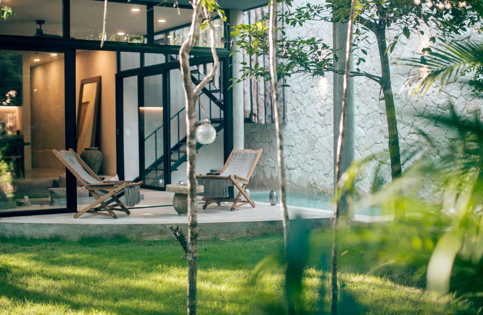 Jungle Boho Villa - Private Pool - Concierge 6B 툴룸 외부 사진