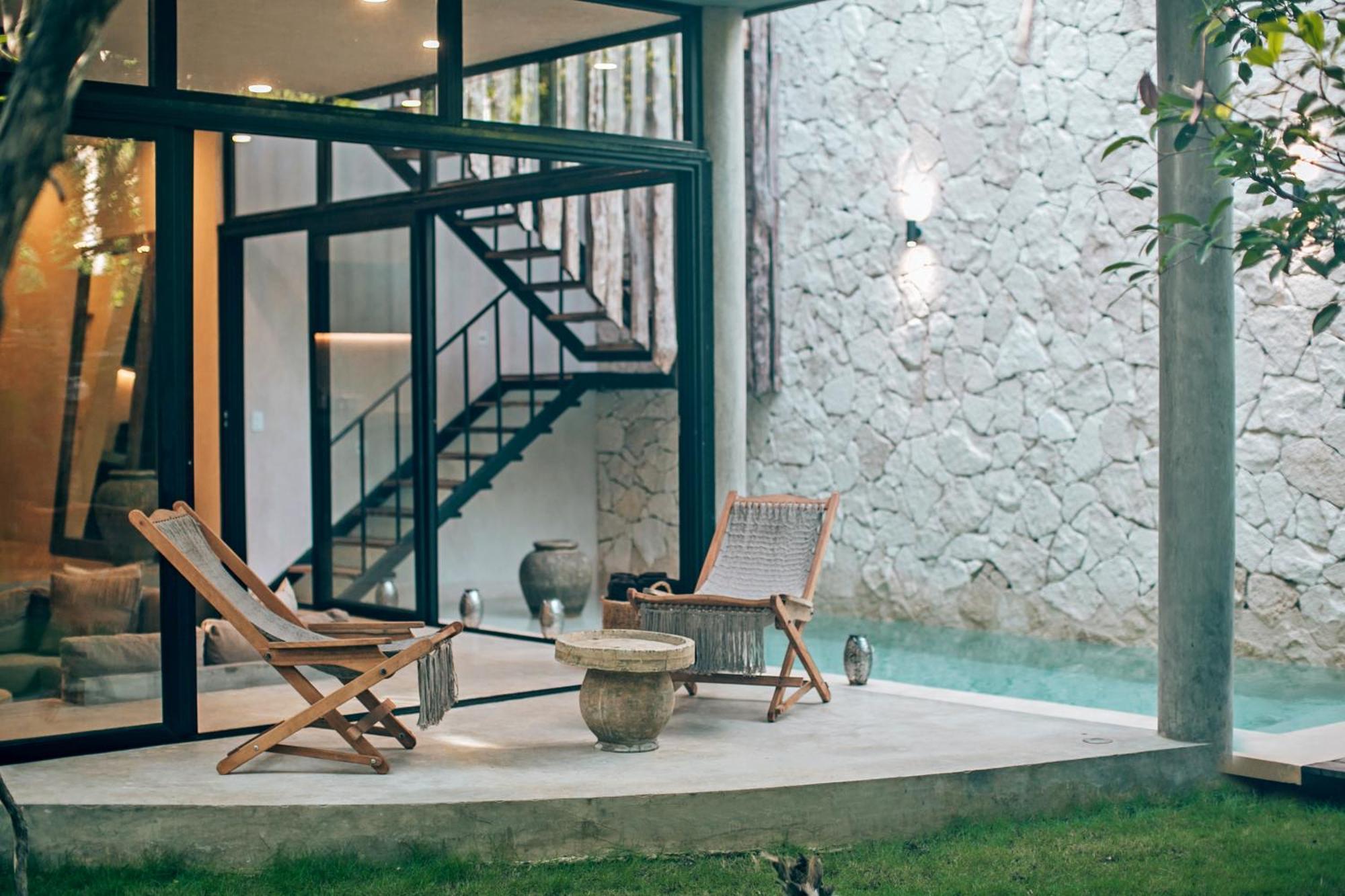 Jungle Boho Villa - Private Pool - Concierge 6B 툴룸 외부 사진