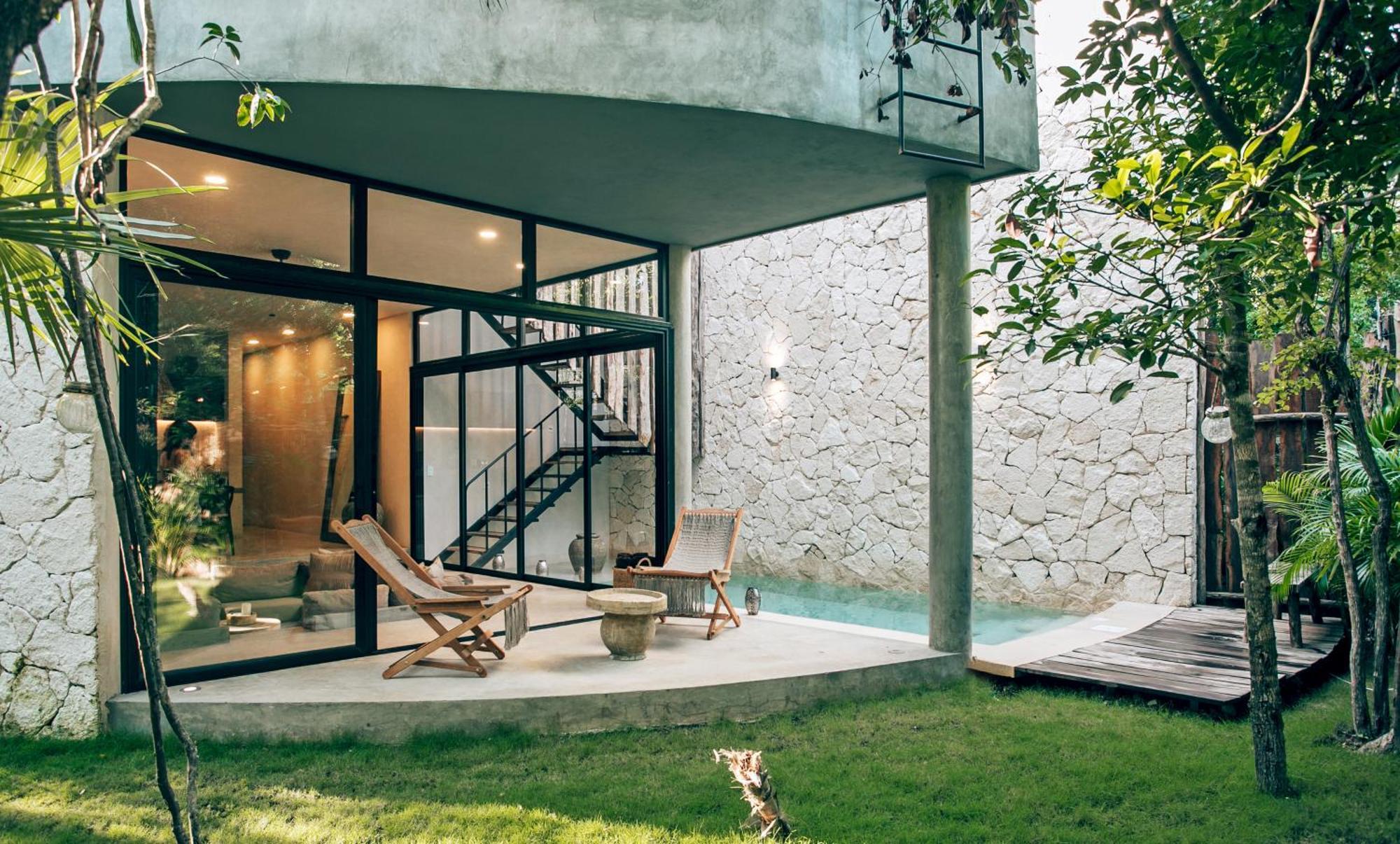 Jungle Boho Villa - Private Pool - Concierge 6B 툴룸 외부 사진