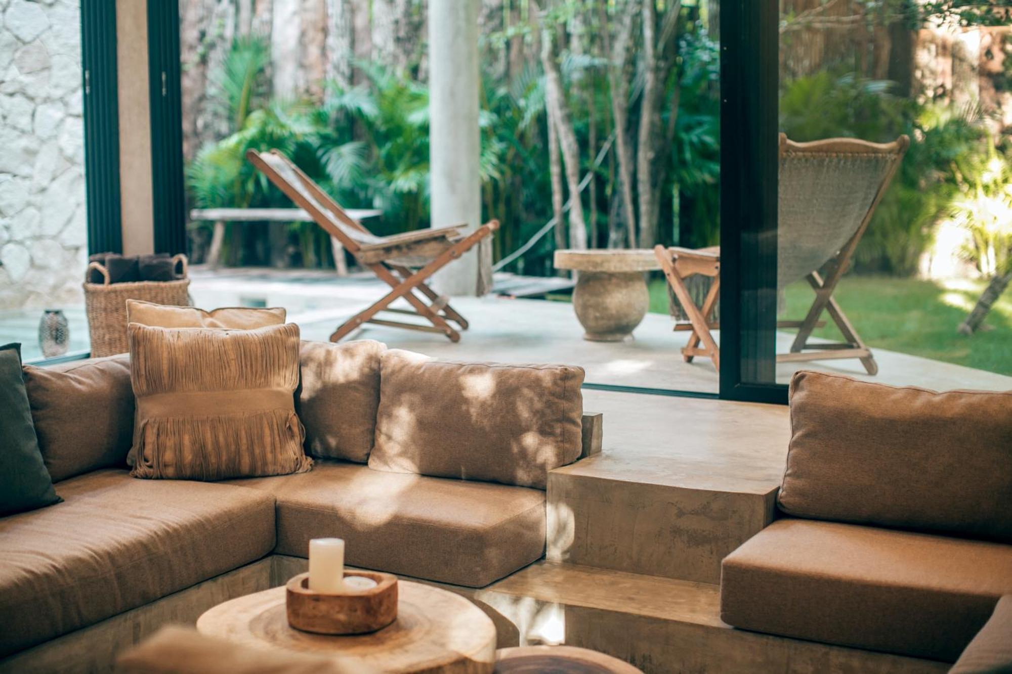 Jungle Boho Villa - Private Pool - Concierge 6B 툴룸 외부 사진